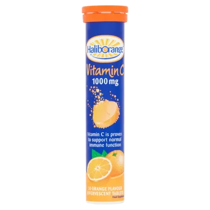 Haliborange Effervescent Vitamin C Orange Pack of 20