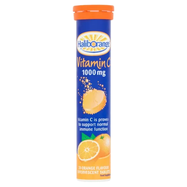 Haliborange Effervescent Vitamin C Orange Pack of 20