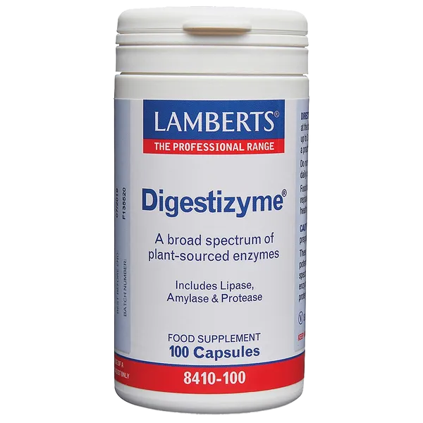 Lamberts Digestizyme Capsules Pack of 100