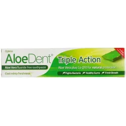 Aloe Dent Triple Action Non Fluoride Toothpaste 100ml