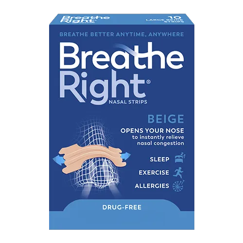 Breathe Right Nasal Strips Large Original Pack of 30