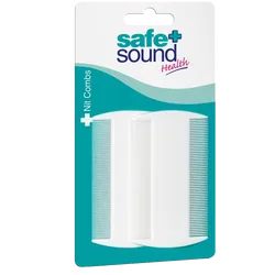 Safe & Sound Nit Comb White
