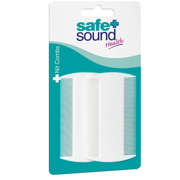 Safe & Sound Nit Comb White