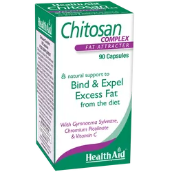 HealthAid Chitosan Complex Fat Attracter Capsules Pack of 90