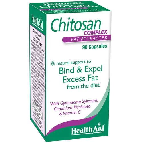 HealthAid Chitosan Complex Fat Attracter Capsules Pack of 90