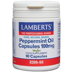 Lamberts Peppermint Oil Capsules 100mg Pack of 90