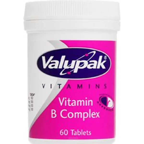 Valupak Vitamin B Complex Tablets Pack Of 60