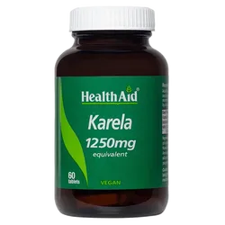 HealthAid Karela 1250mg Tablets Pack of 60