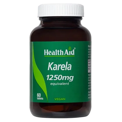 HealthAid Karela 1250mg Tablets Pack of 60