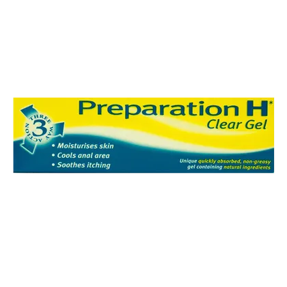 Preparation H Clear Gel 25g
