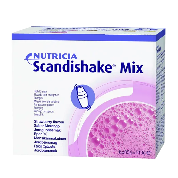 Scandishake Mix Sachets Strawberry 85g Pack of 6
