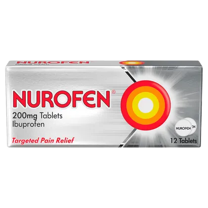 Nurofen 200mg Tablets Pack of 12