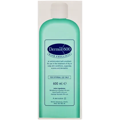 Dermol 600 Bath Emollient 600ml