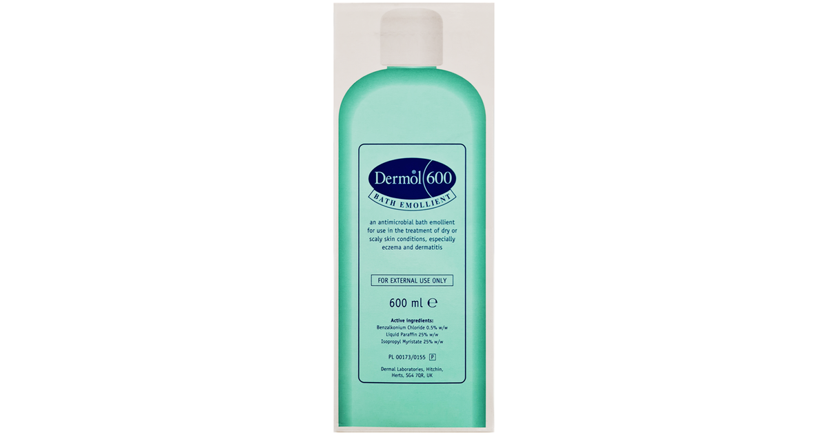 Dermol 600 Bath Emollient 600ml