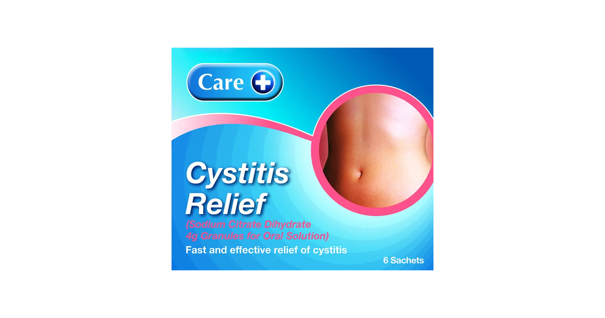 Care Cystitis Relief 4g Sachets Pack of 6