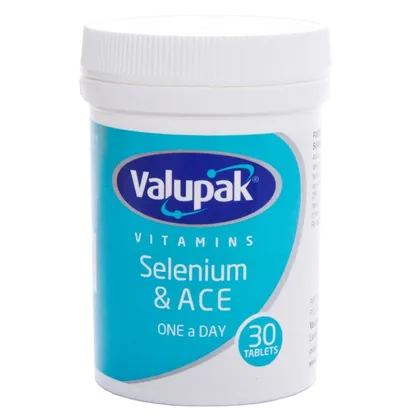 Valupak Selenium with A C & E Tablets Pack of 30