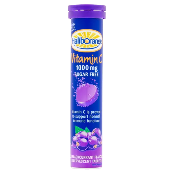 Haliborange Effervescent Vitamin C Blackcurrant Pack of 20