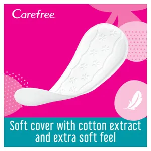 Carefree Cotton Feel Normal Perfume Free Pack of 20