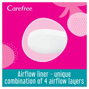 Carefree Cotton Feel Normal Perfume Free Pack of 20