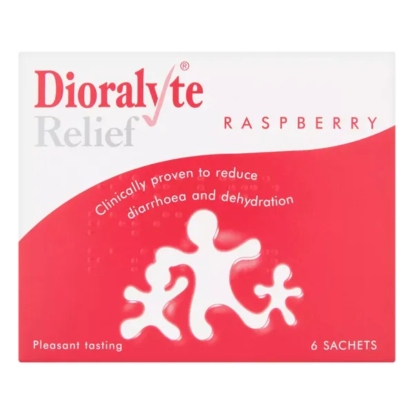 Dioralyte Relief Sachets Raspberry Pack of 6