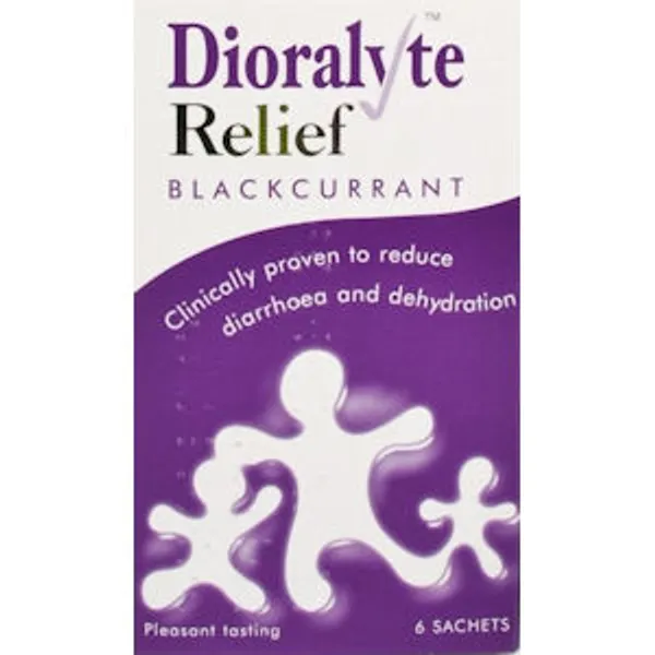 Dioralyte Relief Sachets Blackcurrant Pack of 6