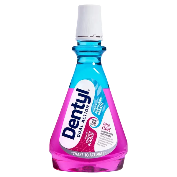 Dentyl Dual Action Fresh Clove CPC Mouthwash 500ml