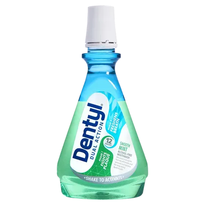 Dentyl Dual Action Smooth Mint CPC Mouthwash 500ml
