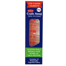 Crafe Away Anti-smoking Regular Filters Pack of 10