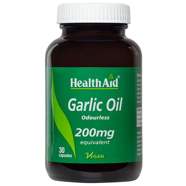HealthAid Garlic Oil 200mg Capsules Pack of 30
