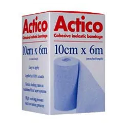 Actico Cohesive Short Stretch Bandage 10cm x 6m