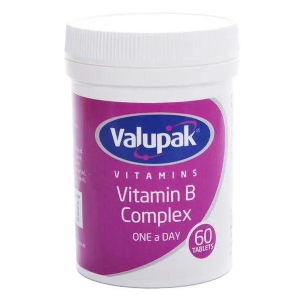 Valupak Vitamin B Complex Tablets Pack of 60