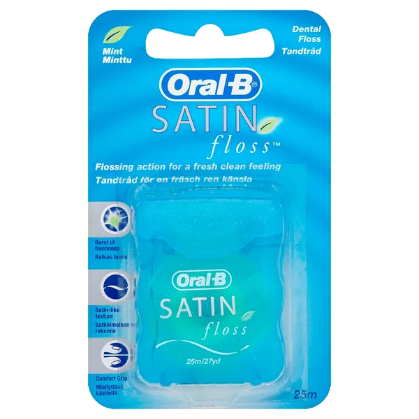 Oral B Satin Floss Mint 25m