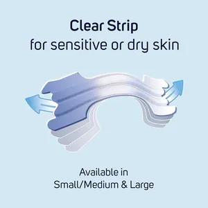Breathe Right Nasal Strips Large Clear Pack of 10