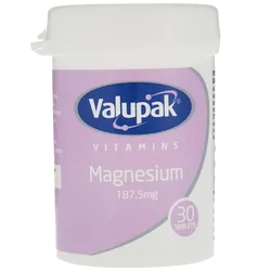 Valupak Magnesium Tablets Pack of 30