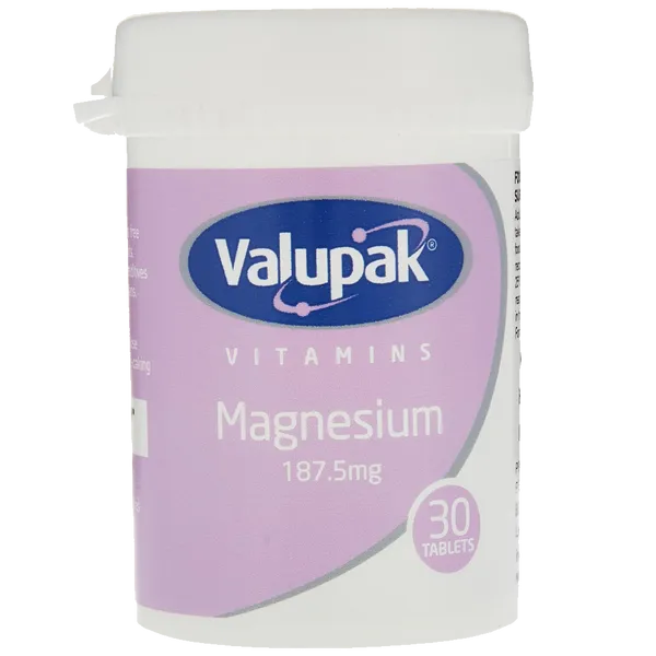 Valupak Magnesium Tablets Pack of 30