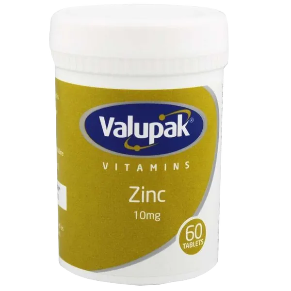 Valupak Zinc 10mg Tablets Pack of 60