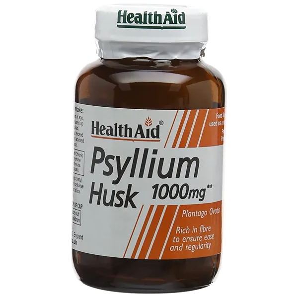 HealthAid Psyllium Husk 1000mg Vegicaps Pack of 60