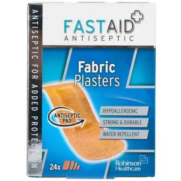 Fastaid Plasters Fabric Pack of 24