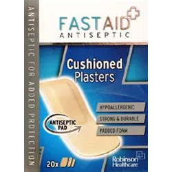 Fastaid Plasters Cushioned Pack of 20