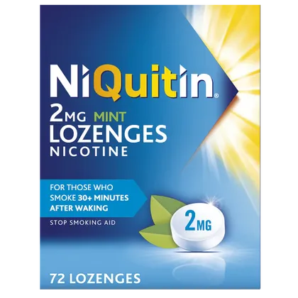 Niquitin 2mg Lozenges Mint Pack of 72