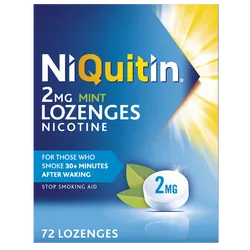 Niquitin 2mg Lozenges Mint Pack of 72