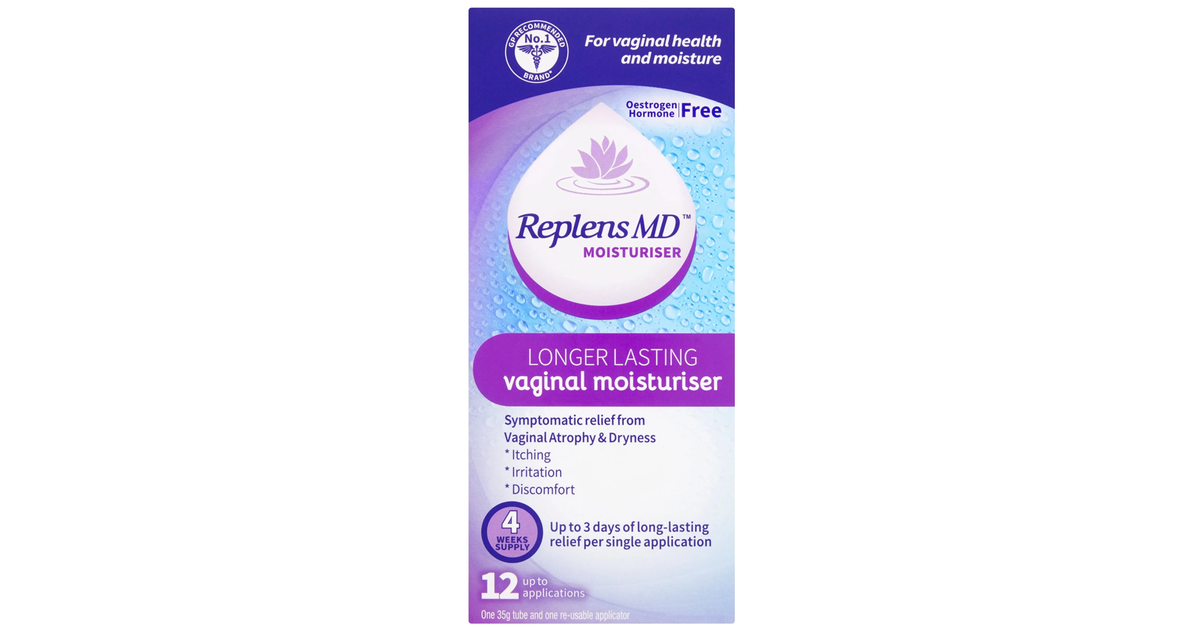 Replens MD Vaginal Moisturiser up to 12 Applications (4 weeks)