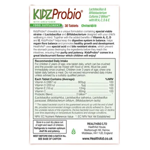 HealthAid KidzProbio Chewable Capsules Pack of 30