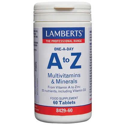 Lamberts A-Z Multivitamins & Minerals Tablets Pack of 60