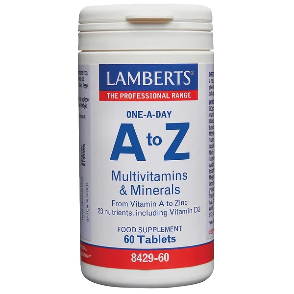 Lamberts A-Z Multivitamins & Minerals Tablets Pack of 60