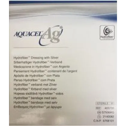 Aquacel AG Dressing with Silver 10cm x 10cm