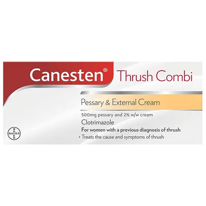 Canesten Combi 500mg Pessary & 2% Cream 10g