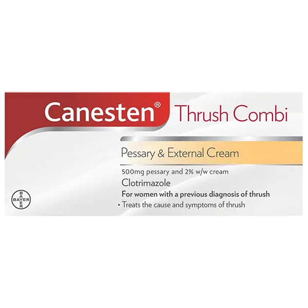 Canesten Combi 500mg Pessary & 2% Cream 10g