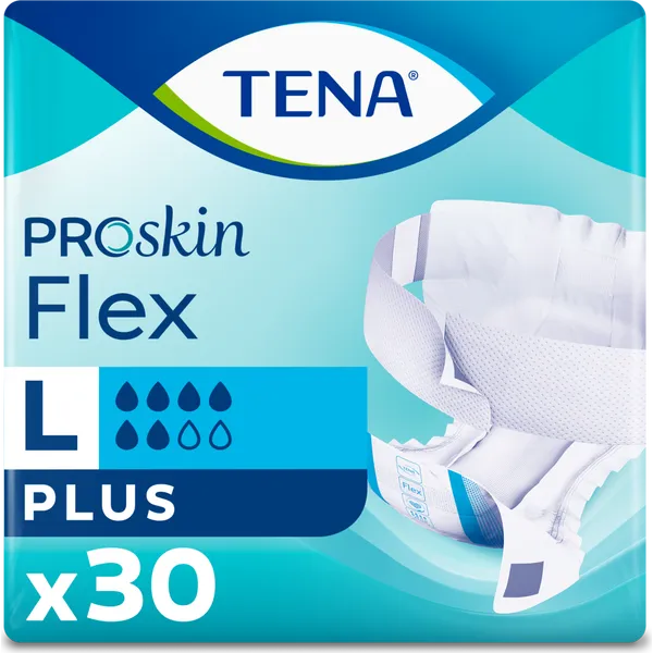 TENA ProSkin Flex Plus Large Pack of 30