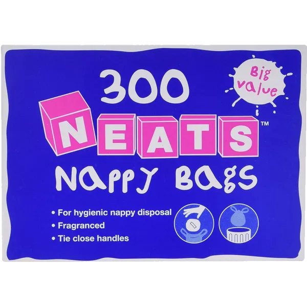 Neats Nappy Bags Pack of 300